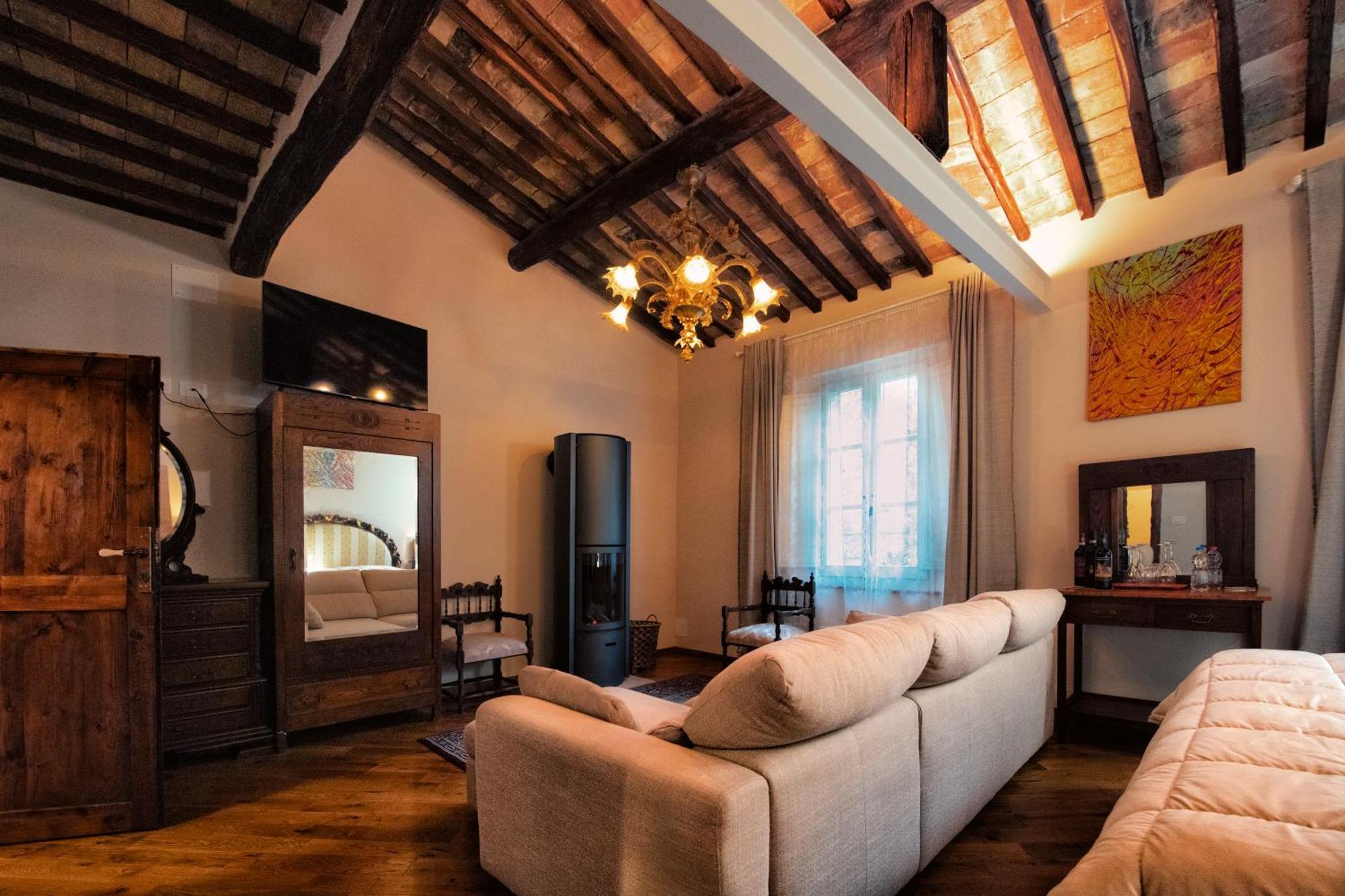 Il Palazzo Del Cardinale Bed and Breakfast Montalcino Eksteriør billede